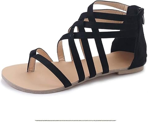 ladies flat gladiator sandals