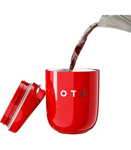 Amazon.com: OTE Coffee Cup Travel Mug 8 OZ, Keep Ice & Hot Personal Coffee  Cup, 350 ML Vacuum Insulated Tumbler, BPA-Free Stainless Steel Coffee Cups,  Leakproof, Black : Home & Kitchen