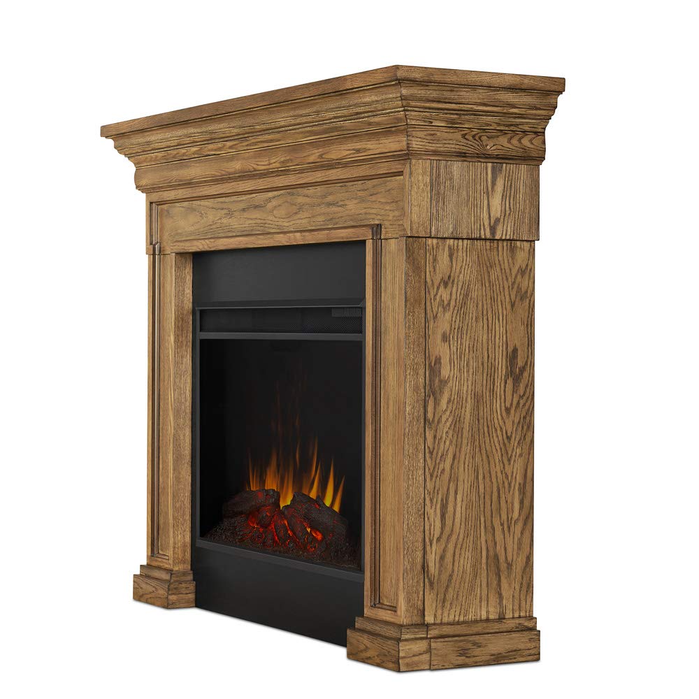Real Flame Emerson Grand Electric Fireplace English Oak