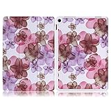 MoKo ASUS ZenPad 10 Case - Slim Lightweight Smart Shell Stand Cover with Auto Wake/Sleep Function for ASUS ZenPad Z300C / Z300M / Z301M / Z301ML / Z301MFL 10.1-Inch Tablet, Floral Purple