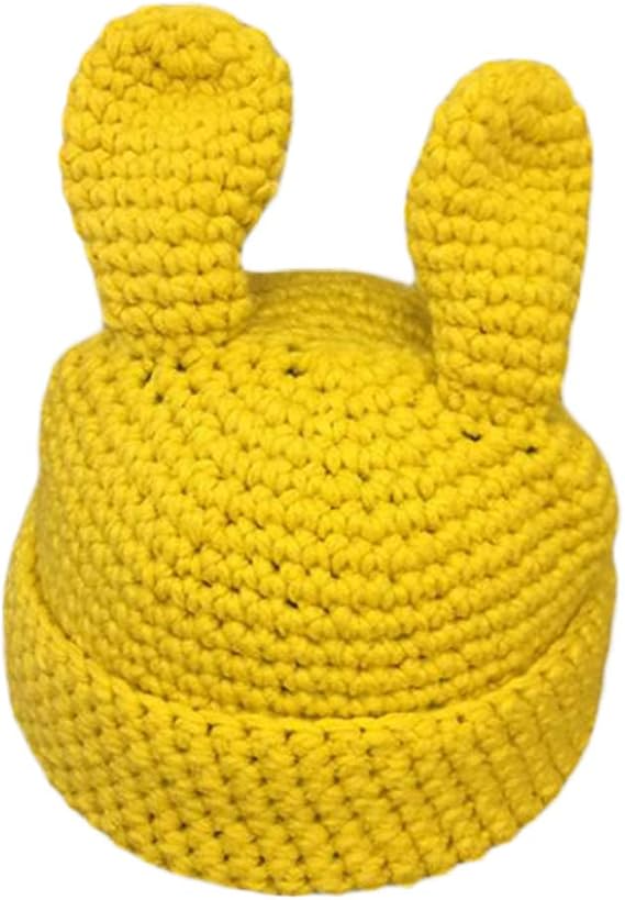 Amazon ｔａｉｔｅｎｇ 帽子 レディース ニット帽 うさぎ耳 キャップ 秋冬 かわいい帽子 防寒対策 暖かい ぼうし クリスマスプレゼント 人気 おしゃれ Freeイエロー ニット 通販