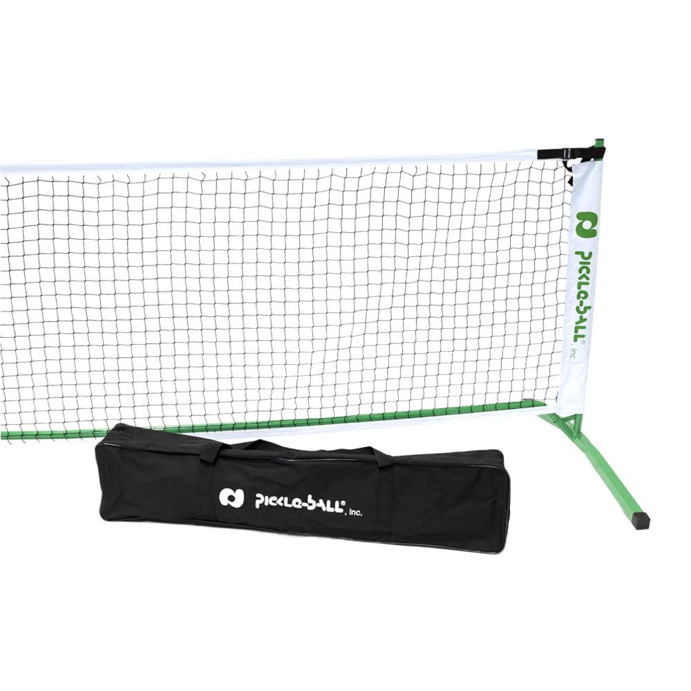 Pickleball 3.0 Tournament Net - Portable Lightweight Steel Construction for Outdoor Play - Durable Pickleball Net for Competitive and Recreational Use - Meets Tournament net Regulation Image