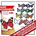 Cakeshop 12 x PRE-CUT Mixed Color Edible Butterfly Cake Toppers
