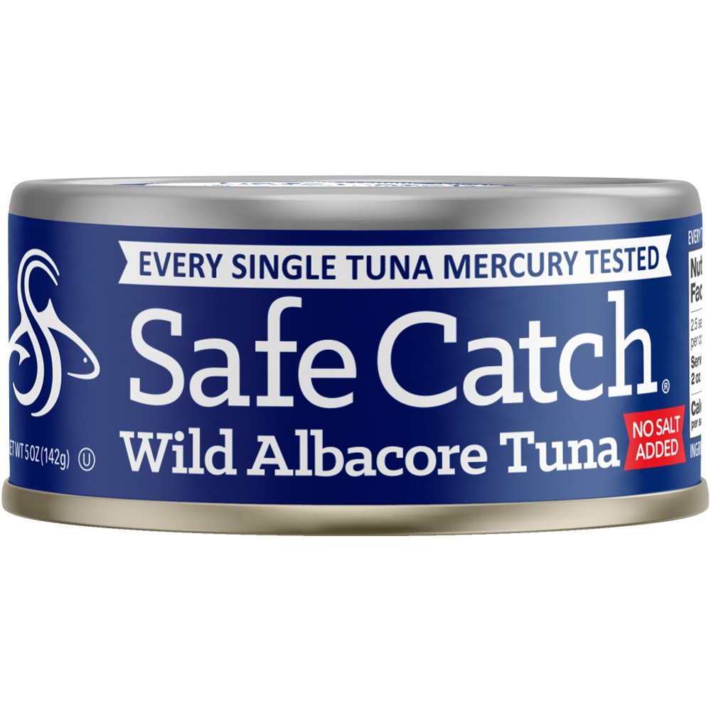 Safe Catch Wild Pink Salmon, No Salt Added 5 Ounce Cans (6 Pack