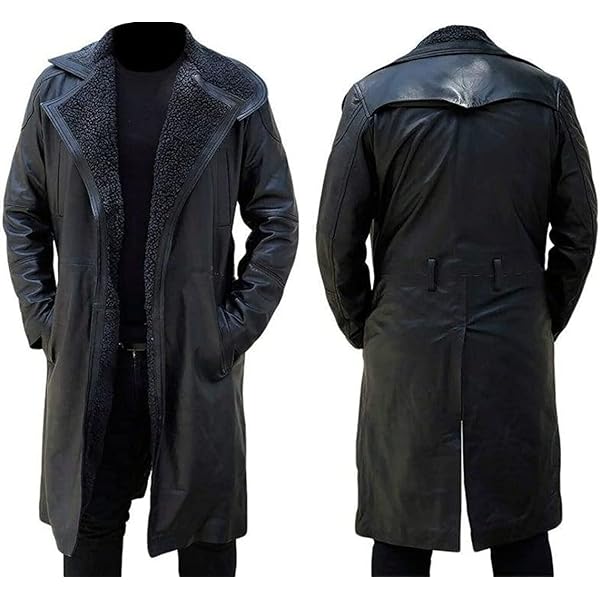 Men's Commuter Premium Natural Trench coat- Buffalo Leather