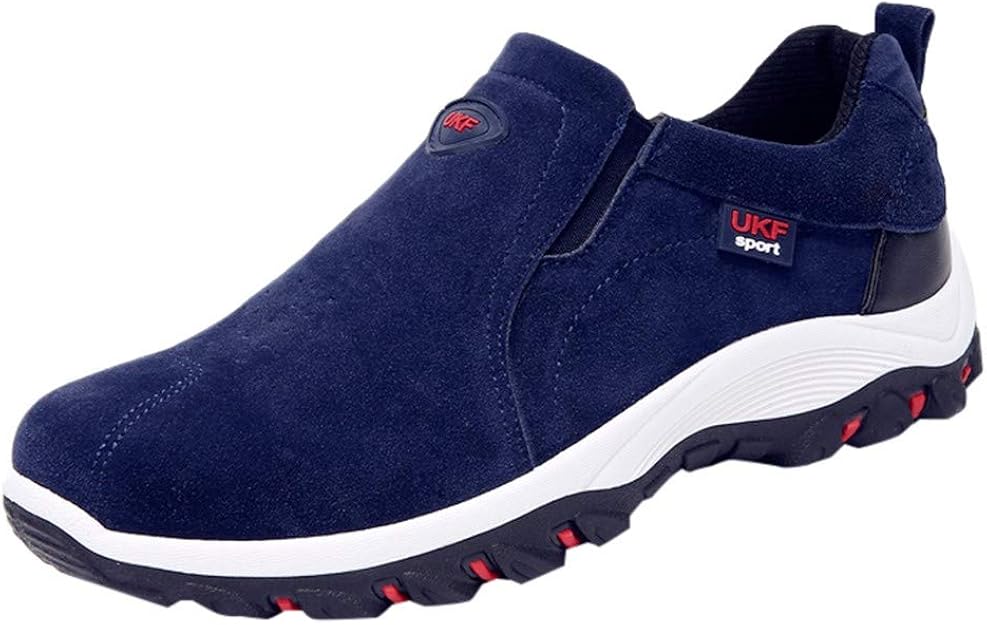 ACosySch Sneaker Herren Slip-on - Leichte Trekkingschuhe Ohne Schnürsenkel