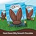 DOVE Easter Solid Milk Chocolate Bunny Ears 1.5-Ounce Bar (Pack of 6)