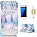 Galaxy S7 Case,CASELAND [Colorful Painting] PU Leather Flip Wallet Case [Dreamcatcher] with Card Slot Stand Case for Samsung Galaxy S7