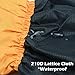 TRIWONDER Fleece-Lined Snow Leg Gaiters Waterproof Boot Gators Hiking Gaiters for Kids Men Women Lightweight Walking Climbing Hunting Cycling Leggings Cover (Blue&Black - Little Kid)