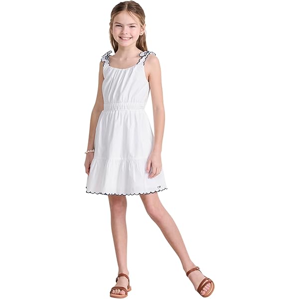 Amazon.com: vineyard vines Kids Womens Tiered Halter Dress (Toddler/Little  Kids/Big Kids) Harperfloral-sb/Lhr SM (7-8 Big Kid) One Size: Clothing,  Shoes & Jewelry