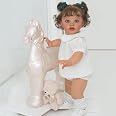 RXDOLL Reborn Baby Doll 26 Inch - Realistic Toddler Girl With Hand-Rooted Hair, Soft Cloth Body & Vinyl Limbs