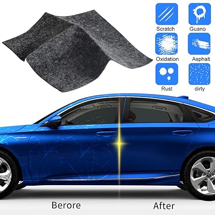 Ansblue Multipurpose Car Scratch Remover Cloth Magic Paint Scratch Removal Car Scratch Repair Kit For Repairing Car Scratches And Light Paint