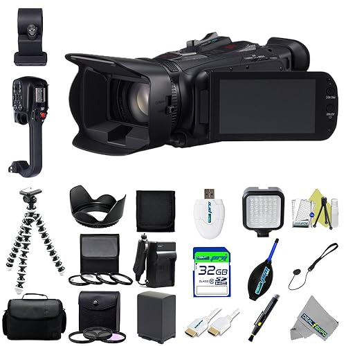 Canon XA20 Professional HD Camcorder Expo-Basic Accessories Kit