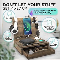 EcoLeafy Dot Nightstand Organizer- Practical