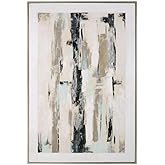 Placidity - Abstract Art-74 Inches Tall and 50 Inches Wide