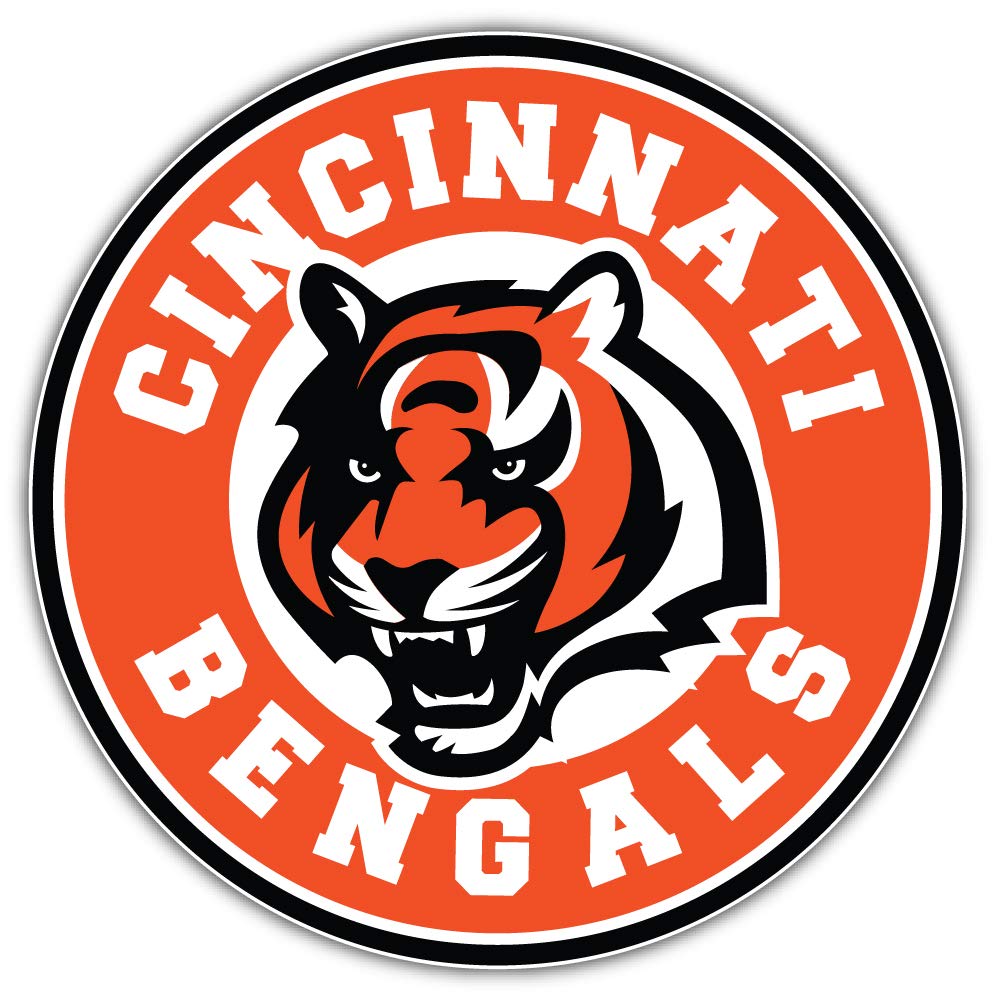 Hotprint Bengals Football Cincinnati Sport Logo Car Bumper Sticker Decal 5 X 5 Amazon In Sports Fitness Outdoors