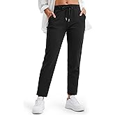 Libin Women's 4-Way Stretch Golf Pants 7/8 Ankle Casual Joggers Dress Work Sweatpants Pockets for Yoga, Athletic, Lounge