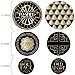 Big Dot of Happiness Roaring 20's - 1920s Art Deco Jazz Party Giant Circle Confetti - Large Confetti 27 Count