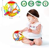 HOLA Baby Rattle Toy Set Sensory Ball 0-6 Months Educational Gift view 6