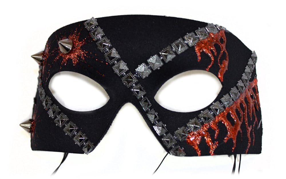 Merek Scary Men's Masquerade Mask Clothing