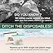 Reusable Silicone Food Storage Bags 6 PCS(2 Large 50oz+4 Medium 30oz) Airtight Seal Food Preservation Bags +Free 6 Hooks &3 Bags for Freezer Airtight Seal Vegetable,Liquid,Snack,Meat,Fruit