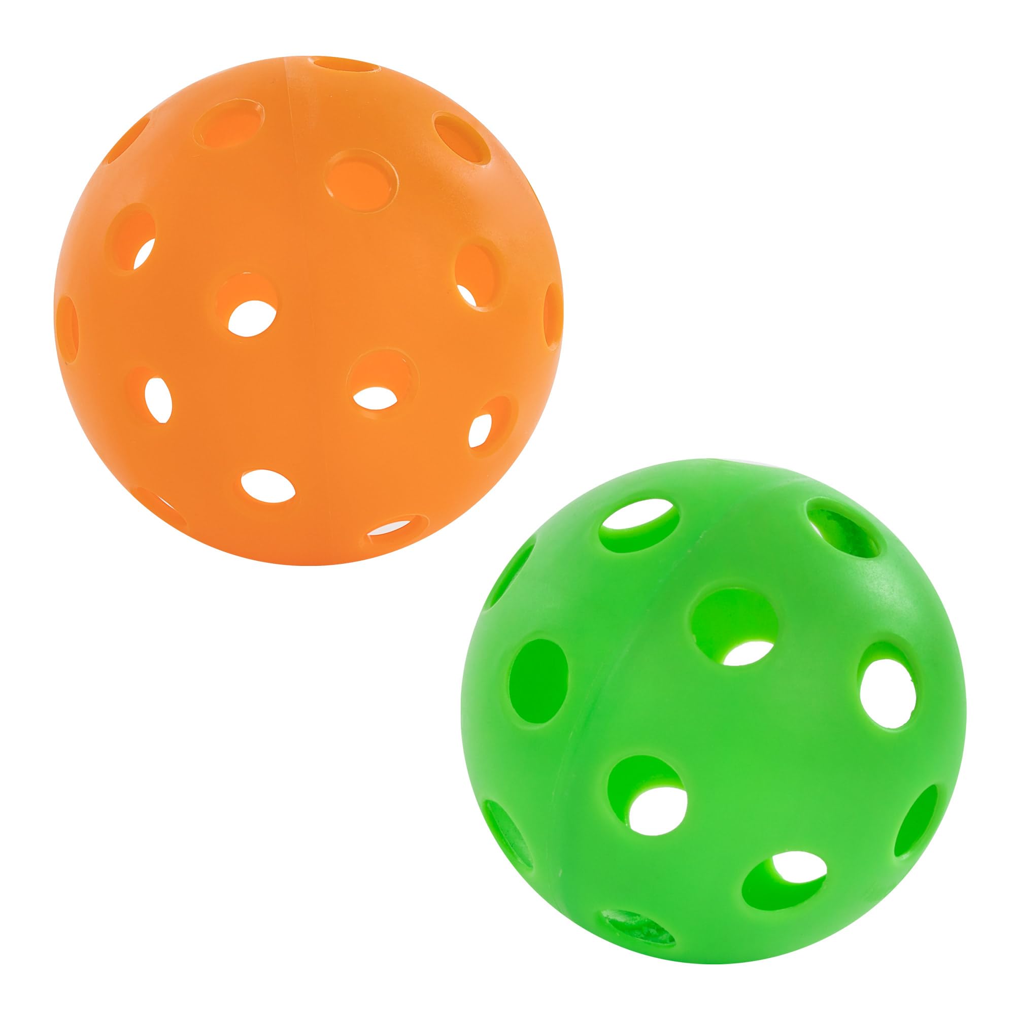 Idena Pickleball Set mit 2 Paddle Schlägern, 2 Indoor Bällen und 2 Outdoor Bällen, inkl. Aufbewahrungsnetz 5