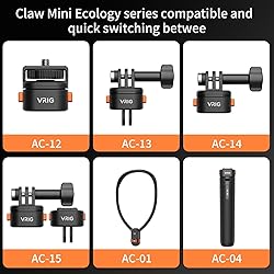 VRIG Claw Mini Quick Release Plate Tripod QR Camera