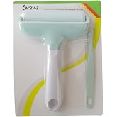 Brayer Roller &amp; Mat Tweezers Remover Tool Set for Cricut/Silhouette/Brother Crafting Printmaking Fabric Crafting and T-Shirts Heat Transfer Projects(Mint)