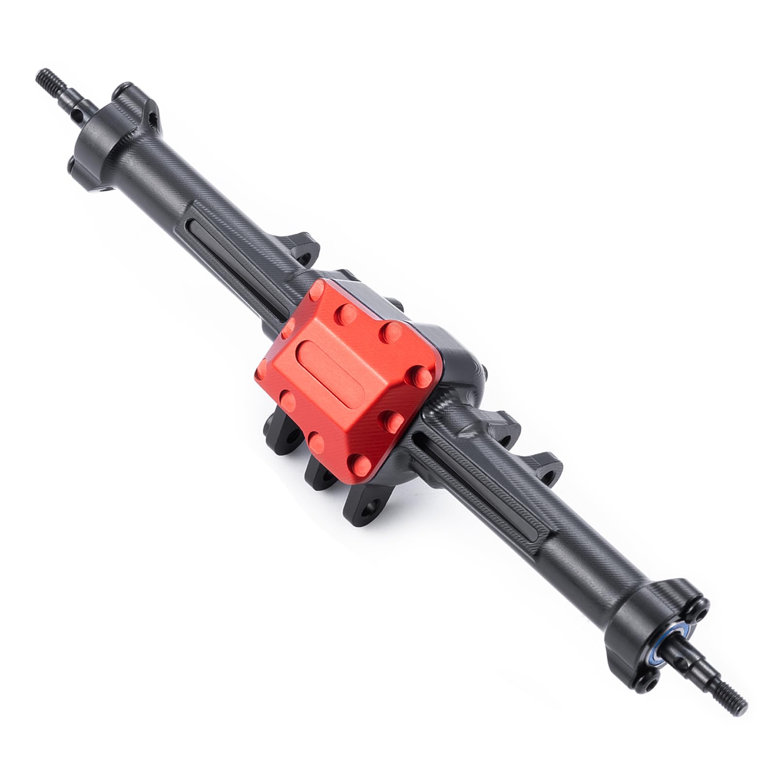 Photo 1 of Zolikar Metal Rear Axle Complete Axles for TRX4M Upgrades 1/18 RC Crawler Car(Black)