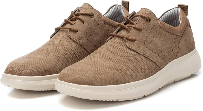 - Calçado Masculino Taupe - Calçado Confortável e Versátil - Moda Casual - Modelo 14376003 (Tamanho 42)