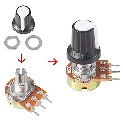 AITIAO 25Sets B50K ohm Potentiometer Kit Single