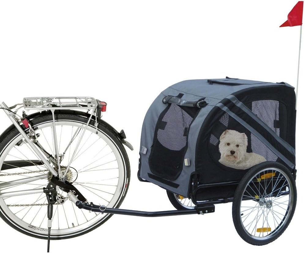 Karlie Flamingo 31605 - Doggy Liner Economy - 125 x 95 x 72 cm, gray / black, grey / black