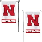 Desert Cactus University of Nebraska UN Garden Flag – 19 x 12 inch Nebraska Cornhuskers Banner, For Outdoor Display and Events (Design B)