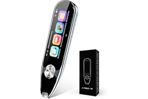 BERLANCHE Vormor X7 PRO Pen Scanner Reader 112 Languages OCR Digital Scanning Translation Pen Text-to-Speech Device, Reader Pen for Dyslexia, Text Excerpt, Photo Translation, Dictionay Pen for Students Adults