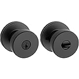 Kwikset Pismo Entry Door Knob with Lock and