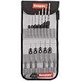 Make it Snappy Tools 48025 5xGold Screw Countersinks, 7xDrill Bit Adapters, 6x2" Industrial Driver Bits, 2xCountersink Stop Collars, Hex Shank Socket, 2xHex Keys, Canvas Pouch (25 Pieces)
