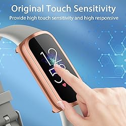 Vanjua Compatible with Fitbit Luxe Screen Protector