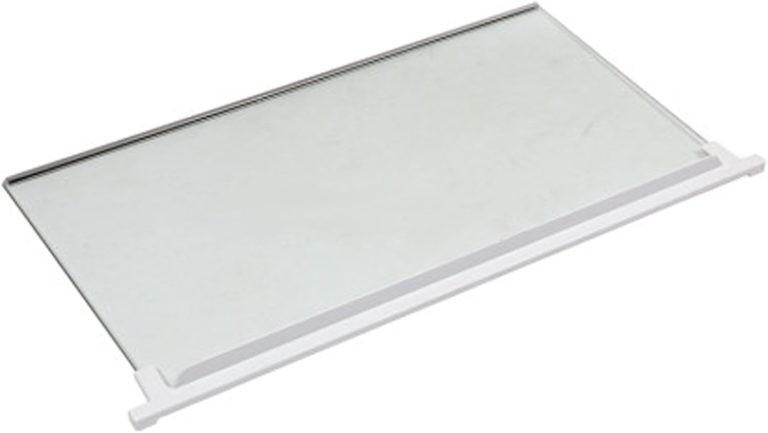 SPARES2GO Glass Shelf for Kenwood Fridge Freezer (437mm x 392mm