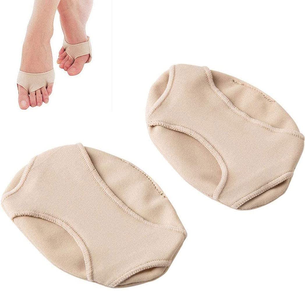 Pedimend Metatarsal Foot Pads (1PAIR) - Fabric Gel Ball of Foot Cushion - Metatarsalgia Inserts - Prevents Calluses - Forefoot Metatarsal Hard Skin Morton's Neuroma - Unisex - Foot Care