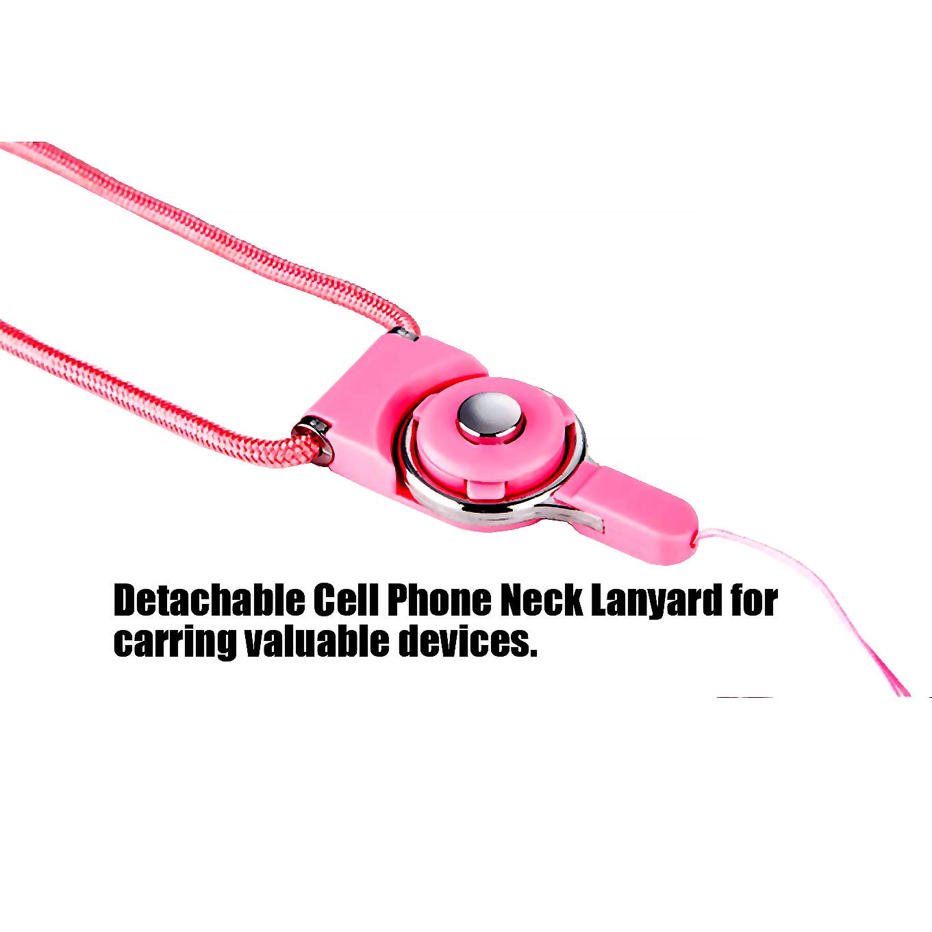 4Pack Cell Phone Neck Lanyard Strap, Universal Smartphone Strap 14.6