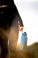 Polar Gear 1 Litre Vacuum Insulated Bottle Blue 12H Hot 24H Cold view 6