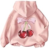 COZYEASE Girls' Letter Graphic Print Cute Hoodies Long Sleeve Pullover Hoodie Sweatshirt