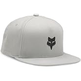 Fox Racing Fox Head Snapback HAT, Steel Grey, One Size