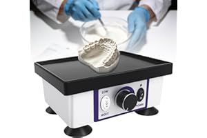 KETOFA Lab Vibrator 8"x6" Square Quartet Vibrator, JT-51B Model Plaster Oscillator Gypsum Mixing Machine, 110V/120W Lab Equipment