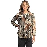 Jess & Jane Round Neck Front Seam Top - ST5