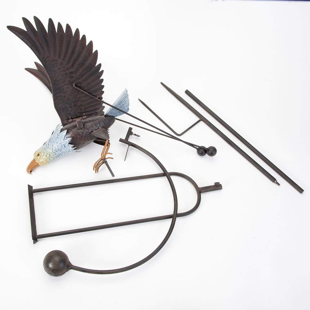 Bits and Pieces Outdoor Lawn Garden Décor Metal Garden Sculpture Flying