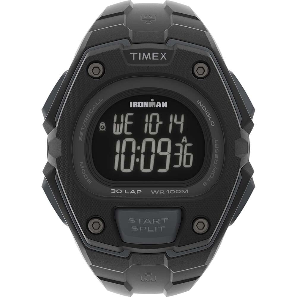 Timex Ironman TW5M48600 Herren-Armbanduhr, klassisch, Digital, grau 45mm TW5M48600