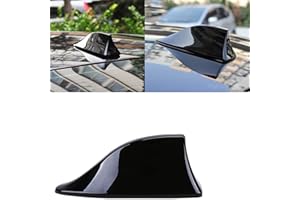 Shark Antenna,Fin Roof Aerial Base Radio Signal for J-eep F-ord Co-mpass Cher-okee Latitu-de Car SUV Truck Van,Super Function