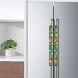 ASQVTIFE Fall Pumpkins Refrigerator Door Handle