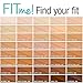 Maybelline Fit Me Matte + Poreless Liquid Foundation Makeup, Porcelain, 2 COUNT Oil-Free Foundation
